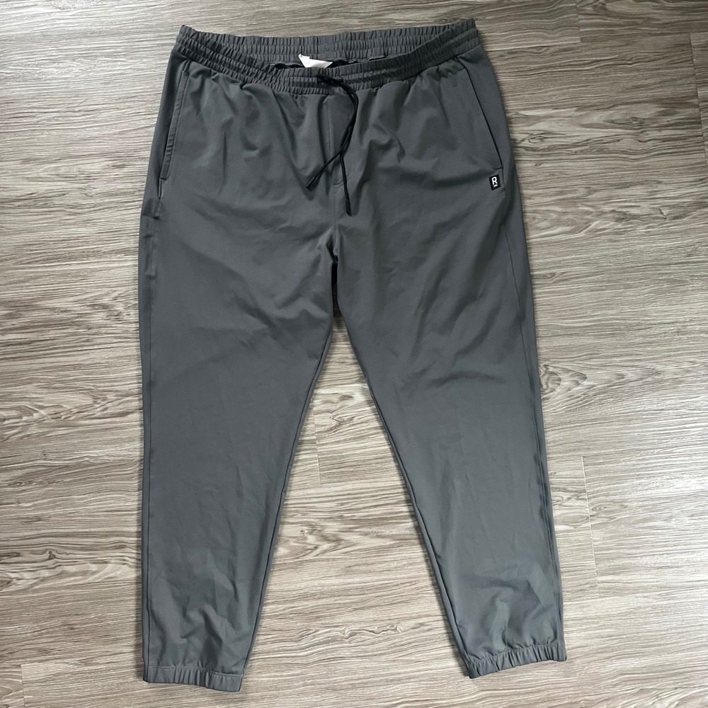 Rhone Essentials Mens Joggers Iron Gray Performance Pants XXL 101023
